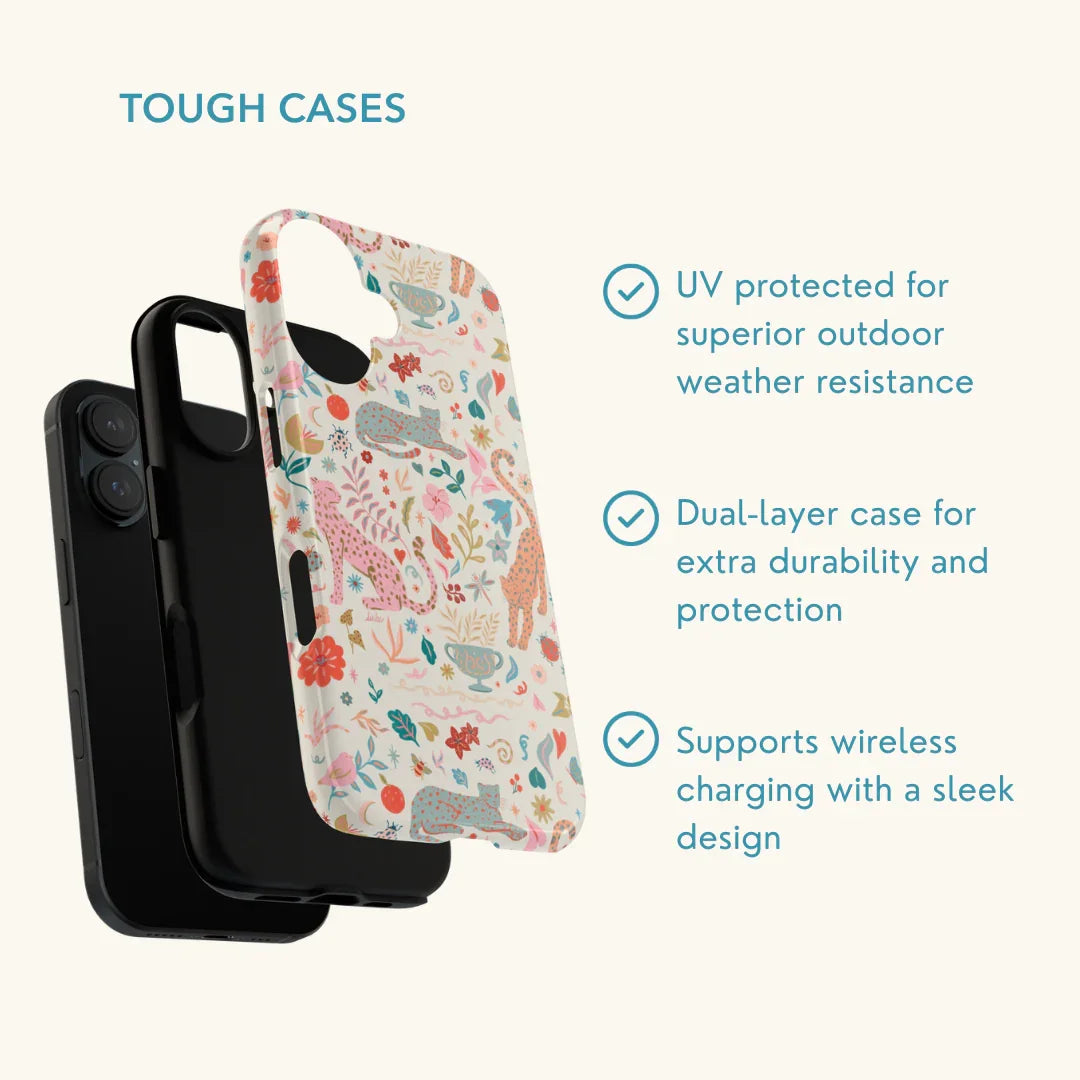 Boho Jungle Tough Phone Case
