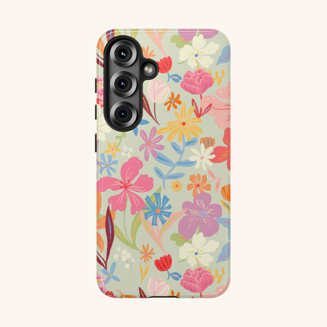 Dancing Blooms Tough Phone Case