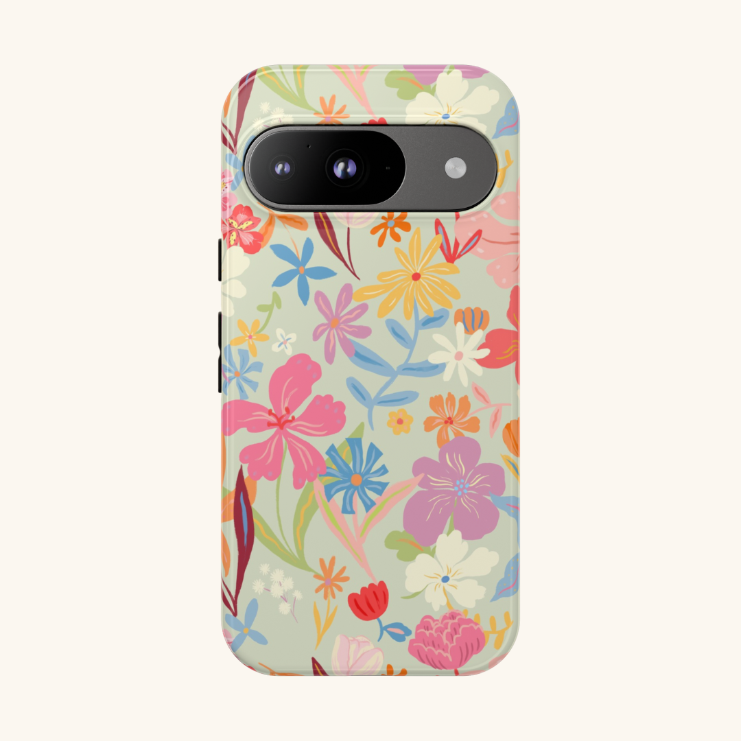 Dancing Blooms Tough Phone Case
