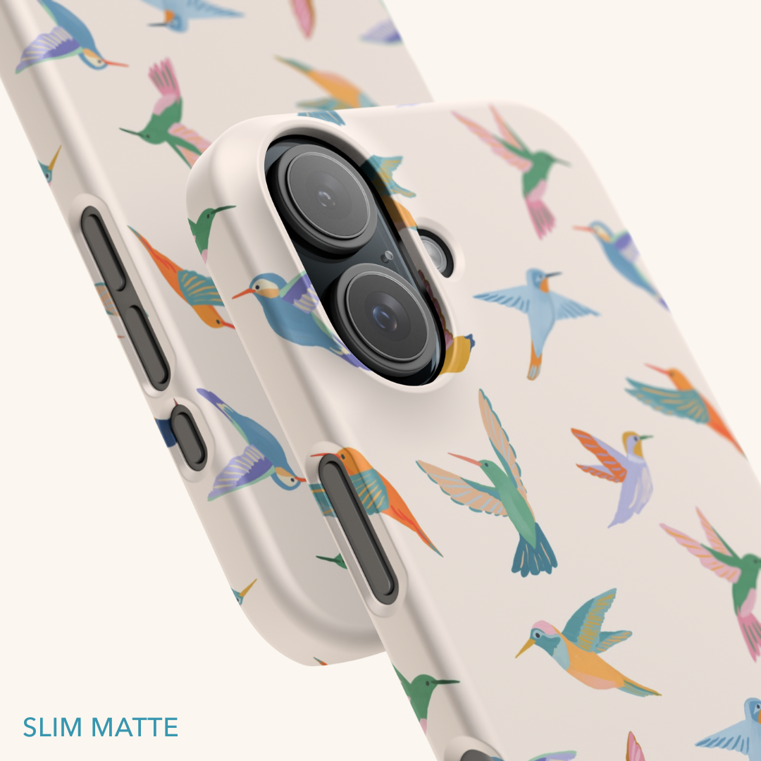 Humming Birds Slim Phone Case