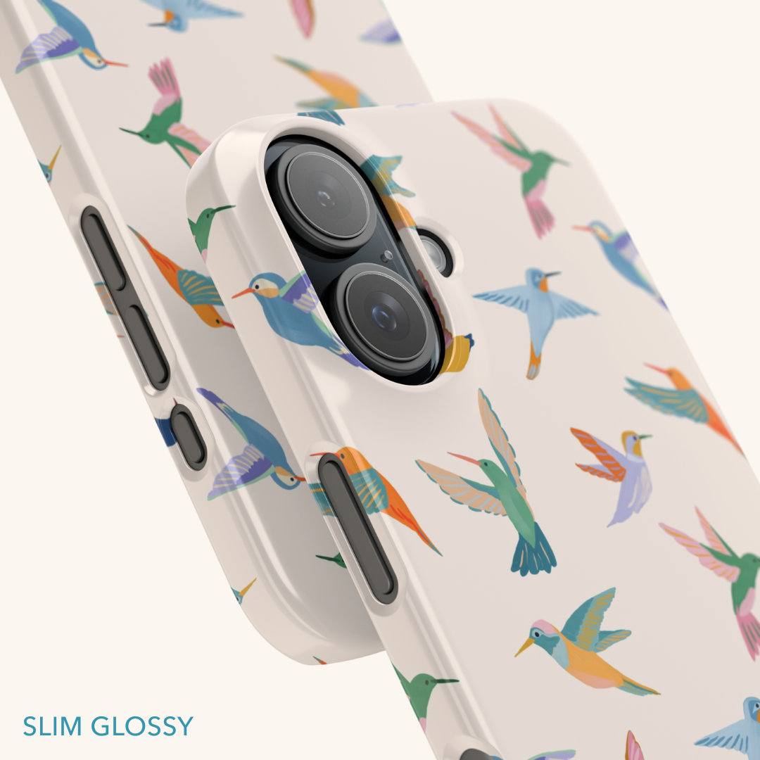 Humming Birds Slim Phone Case