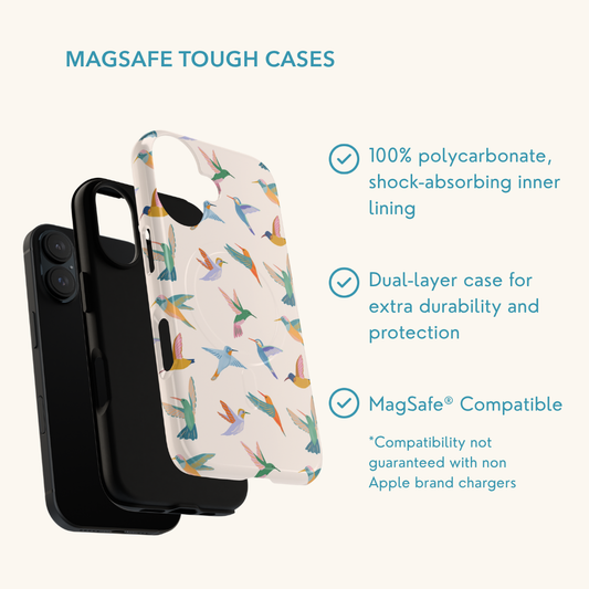 Humming Birds Magsafe Tough Phone Case