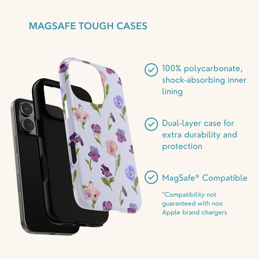 Pansy Magsafe Tough Phone Case