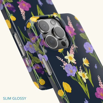 Abundant Flora Slim Phone Case