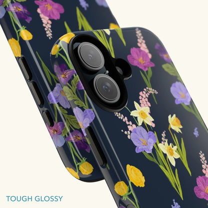 Abundant Flora Tough Phone Case