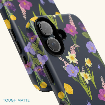 Abundant Flora Tough Phone Case