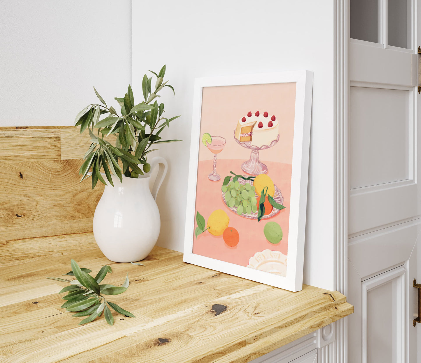 Aesthetic Dessert Art Print