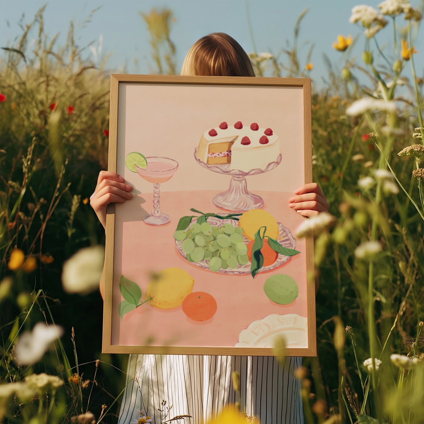 Aesthetic Dessert Art Print