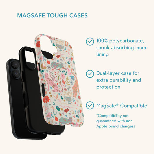 Boho Jungle Magsafe Tough Phone Case