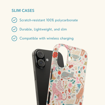 Boho Jungle Slim Phone Case