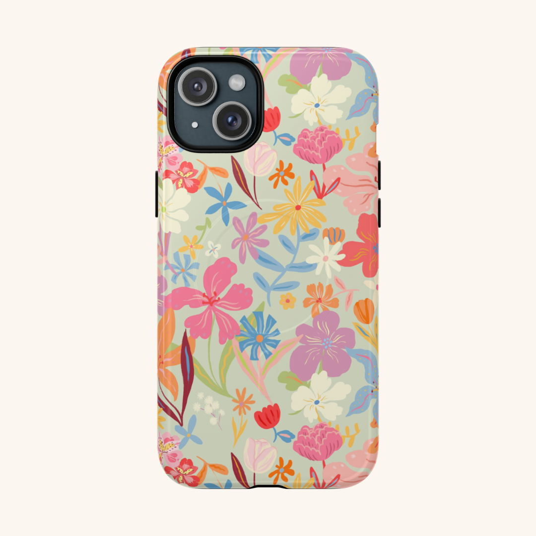 Dancing Blooms Magsafe Tough Phone Case