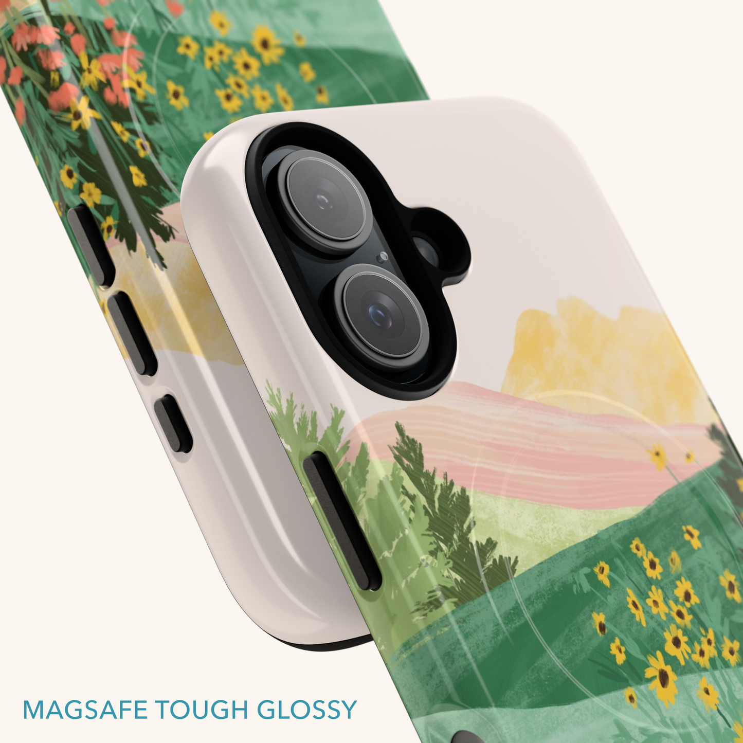 Flower Meadow Magsafe Tough Phone Case