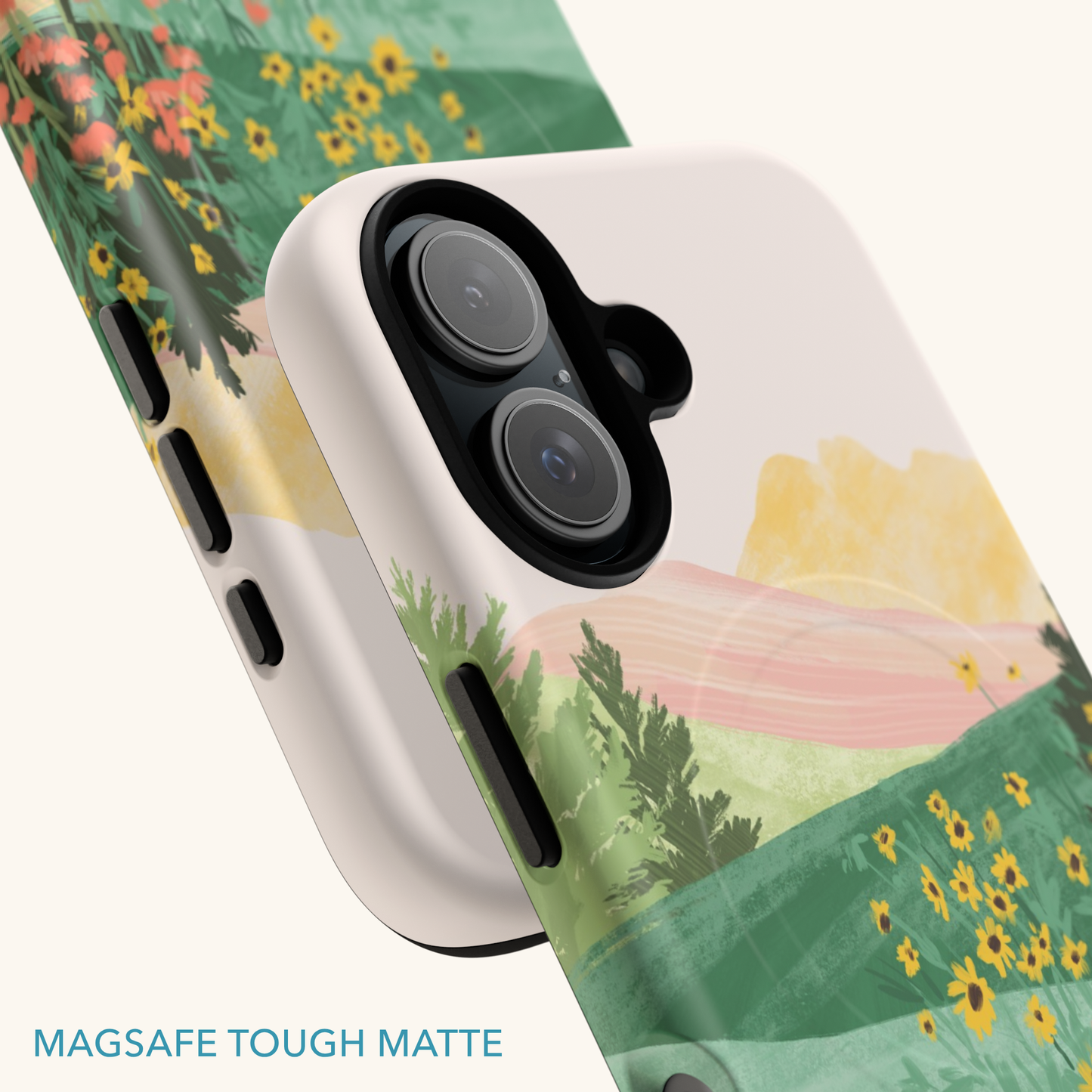 Flower Meadow Magsafe Tough Phone Case