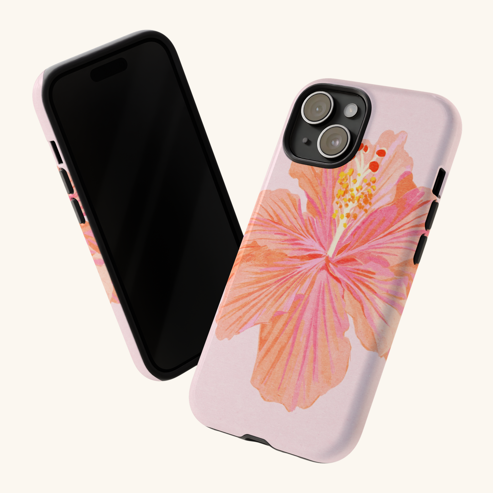 Hibiscus Flower Tough Phone Case Sun Lee Art, LLC Hibiscus Flower Tough Phone Case Sun Lee Art, LLC