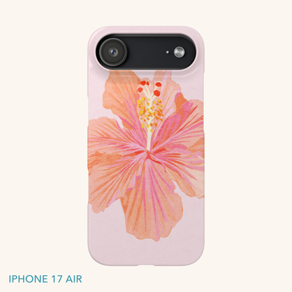 Hibiscus Flower Slim Phone Case