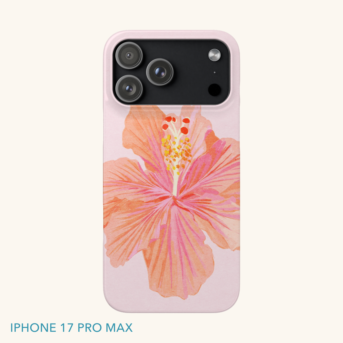 Hibiscus Flower Slim Phone Case