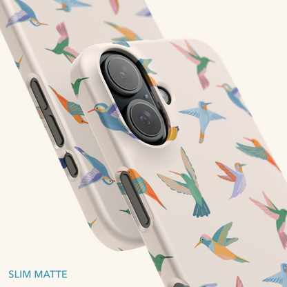 Humming Birds Slim Phone Case