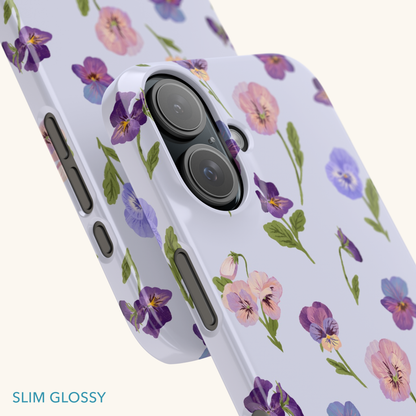 Pansy Slim Phone Case