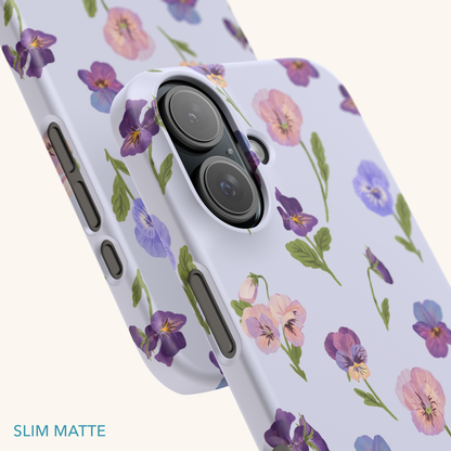 Pansy Slim Phone Case