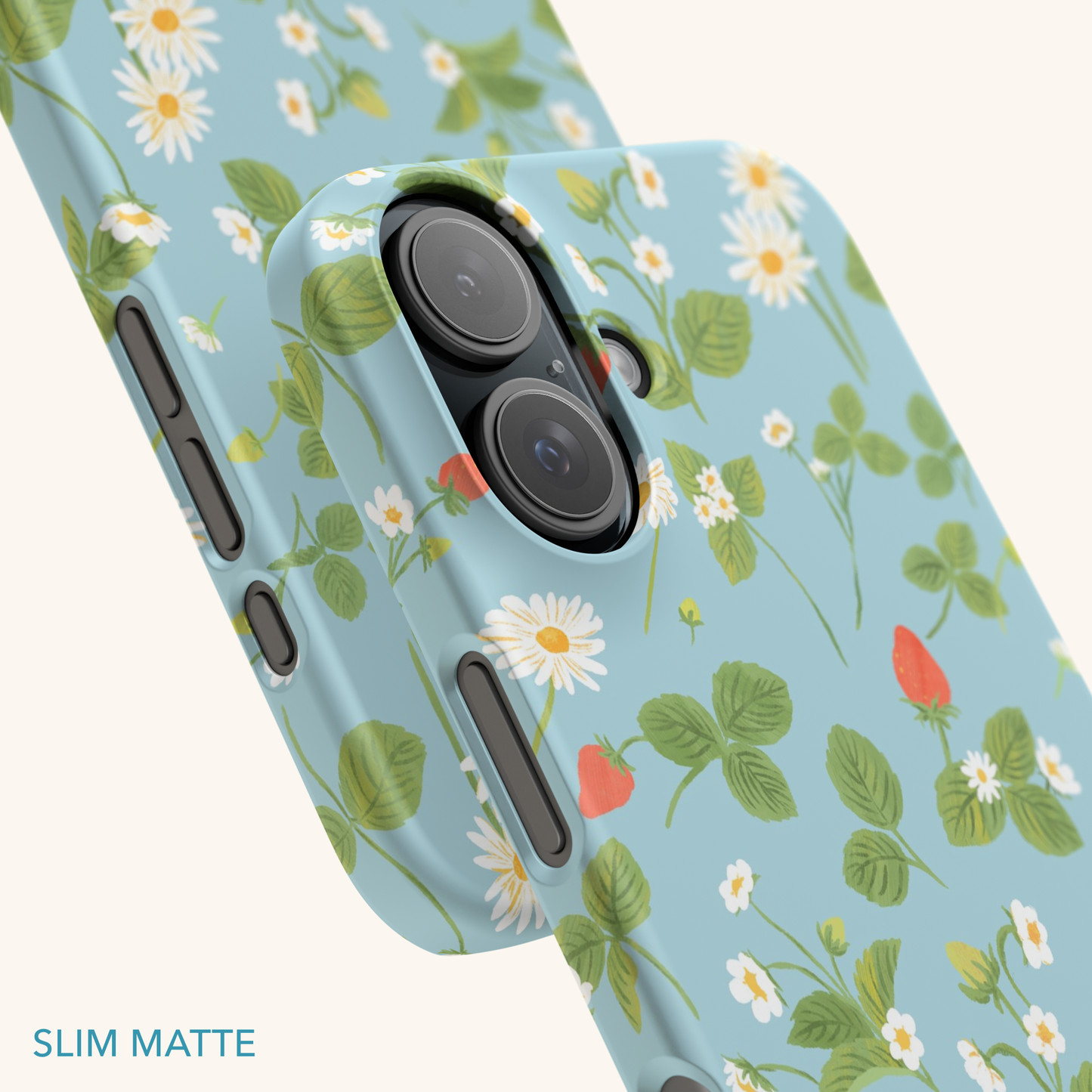 Strawberry Plant Slim Phone Case