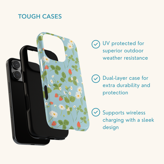 Straberry Plant Tough Phone Case