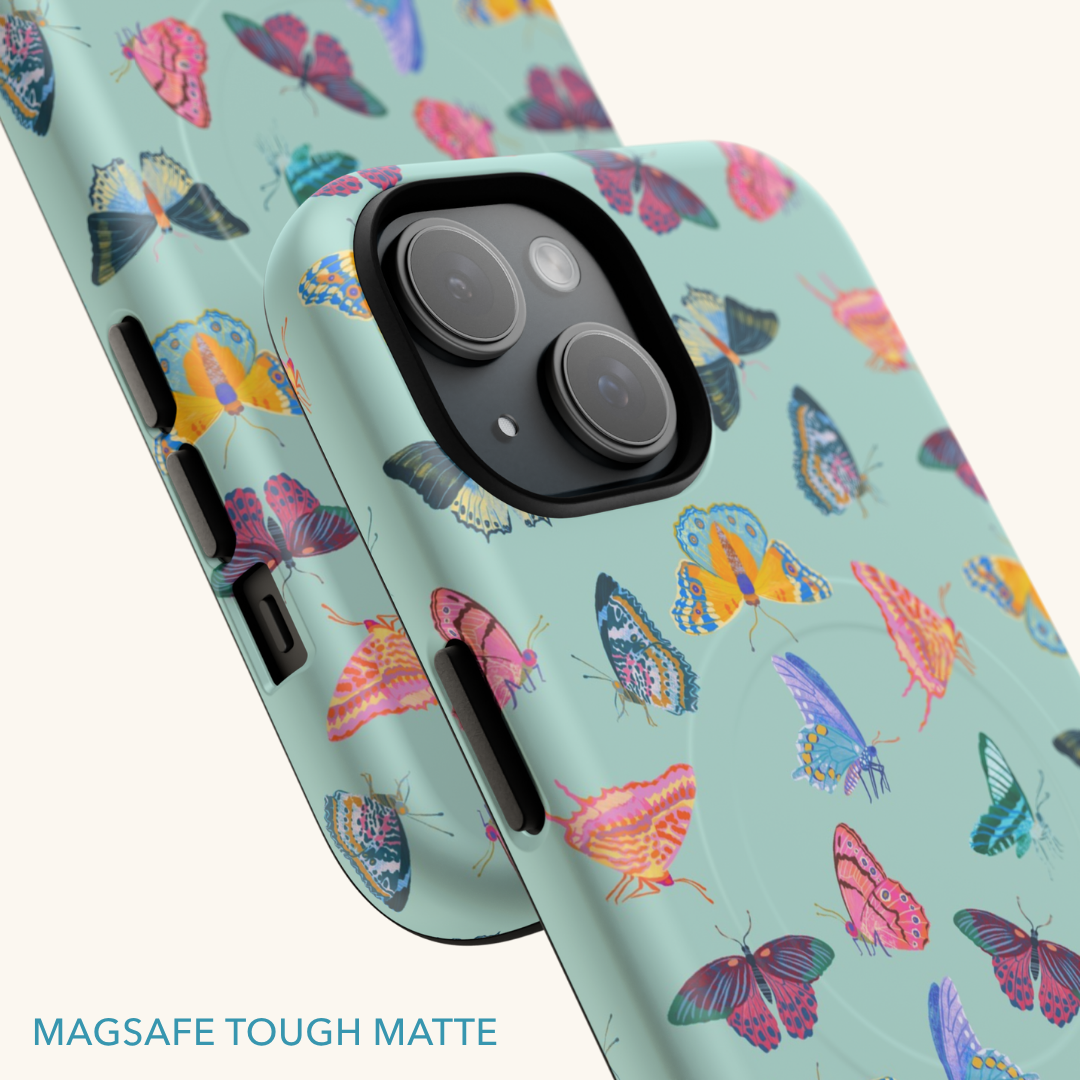 Tropical Butterflies Magsafe Tough Phone Case