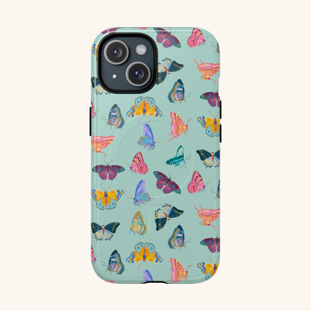 Tropical Butterflies Magsafe Tough Phone Case