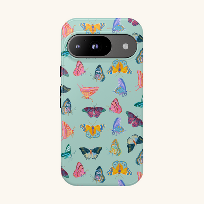 Tropical Butterflies Tough Phone Case