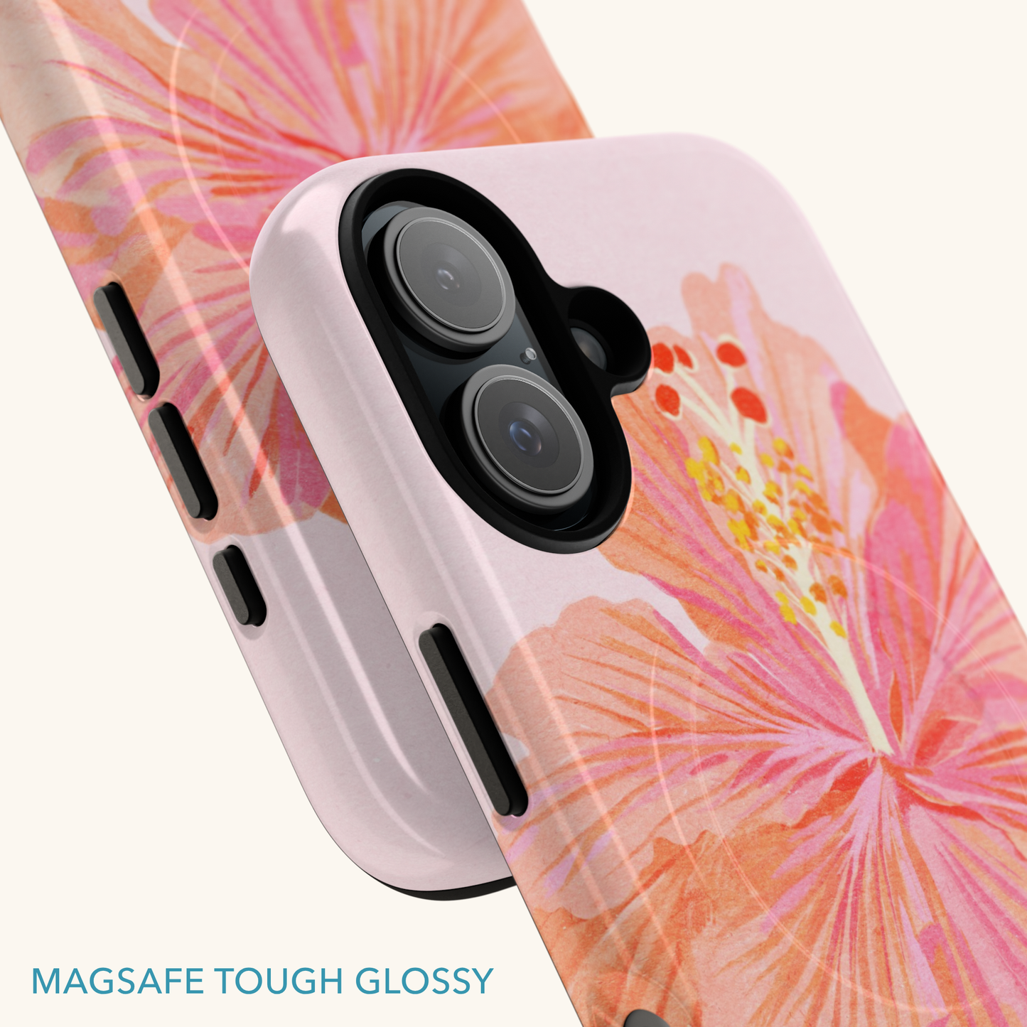 Hibiscus Flower Magsafe Tough Phone Case