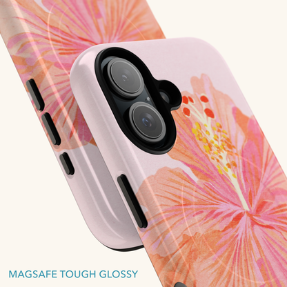 Hibiscus Flower Magsafe Tough Phone Case