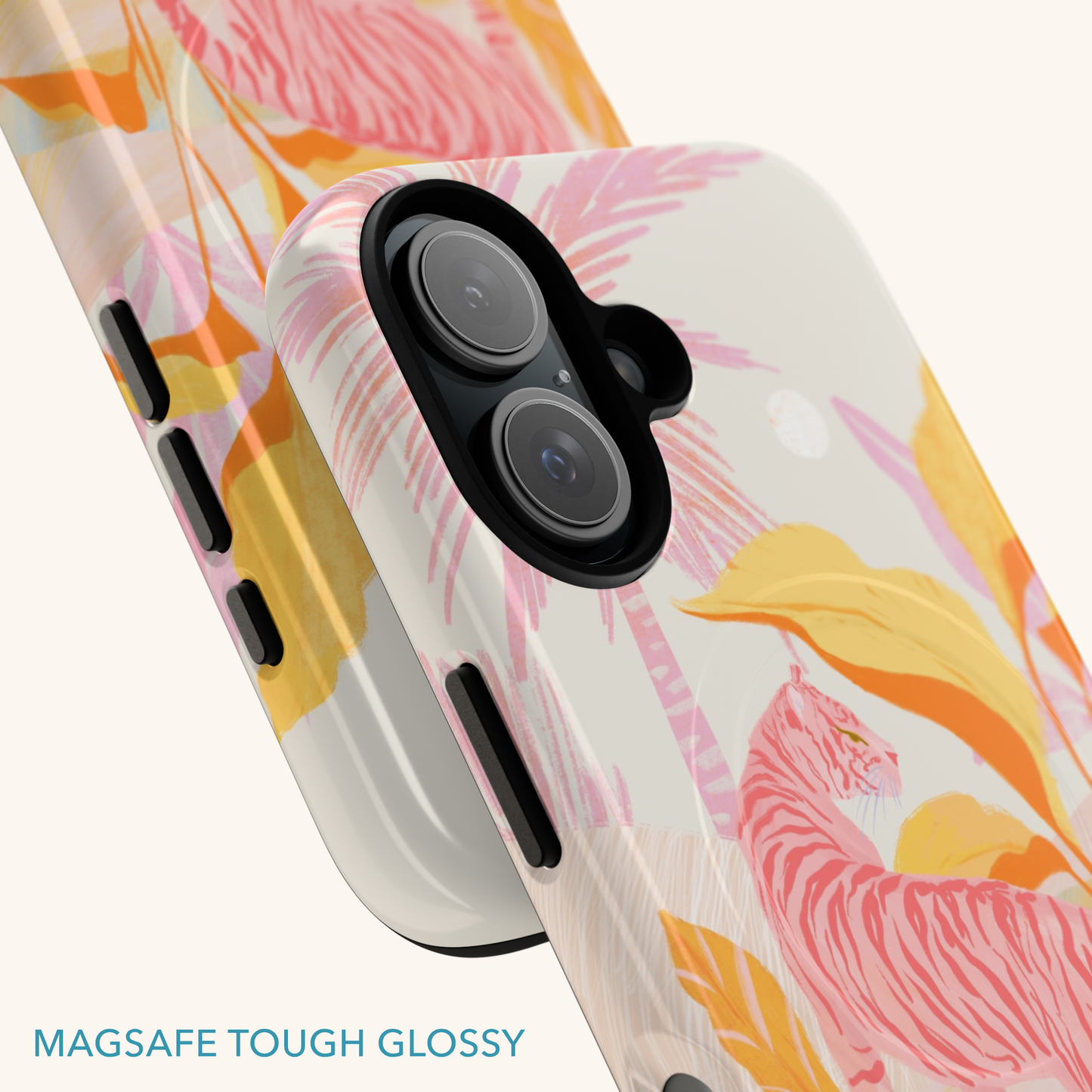 Pink Jungle Magsafe Tough Phone Case