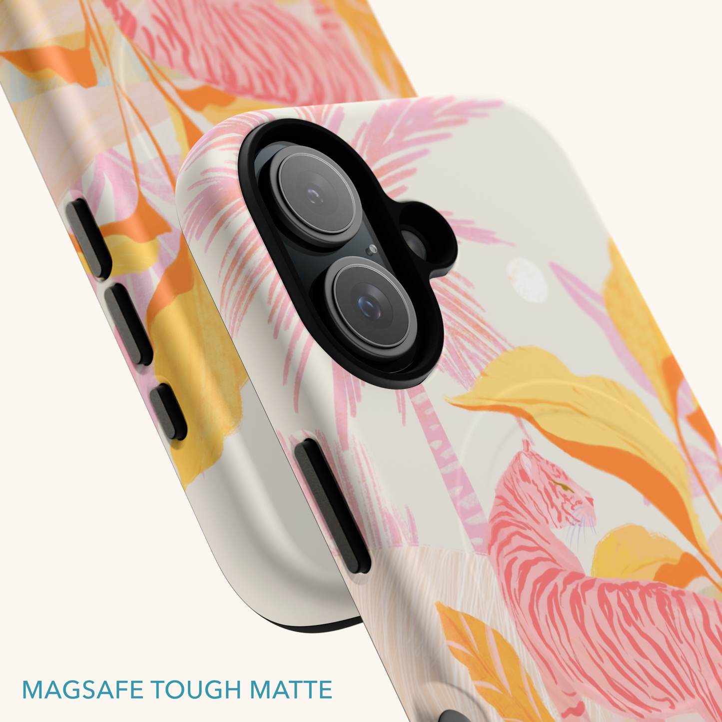 Pink Jungle Magsafe Tough Phone Case